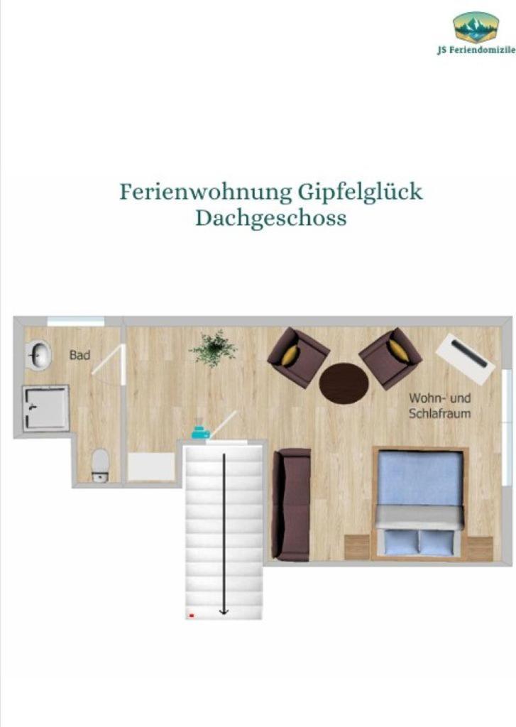 Apartamento Gipfelglueck Mit Balkon