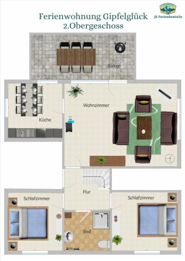 Gipfelglueck Mit Balkon Apartment *